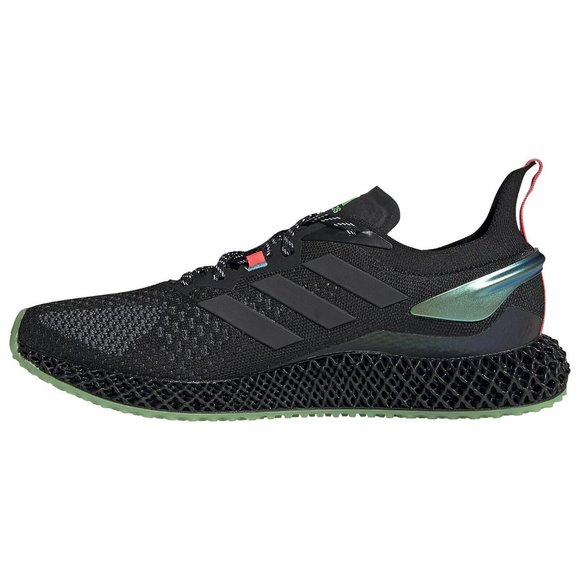 adidas Men's X90004D 'Core Black Signal Pink' Running Shoes FW7093 - Picture 2 of 4